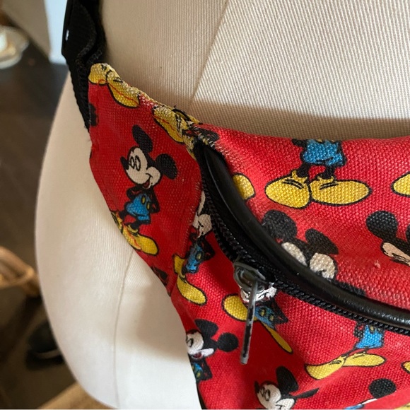 90s Vtg Mickey Mouse Fanny Pack - Picture 3 of 8